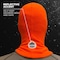 Ergodyne N-Ferno 6821 Fleece Balaclava Face Mask, One Size Fits Most, Orange 16954 - alternate 2